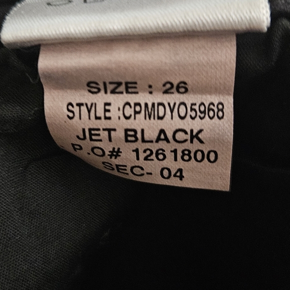 JOE'S 55 Skinny Ankle Faux Leather Jeans w/belt - Picture 7 of 9